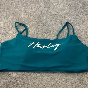 Hurley Teal Bikini Top